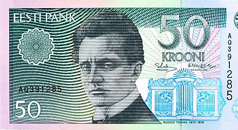 Estonia 50 krooni 1994 Banknotes