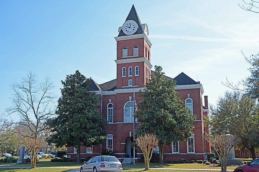 The Wayne County Courthouse, Jesup, Georgia