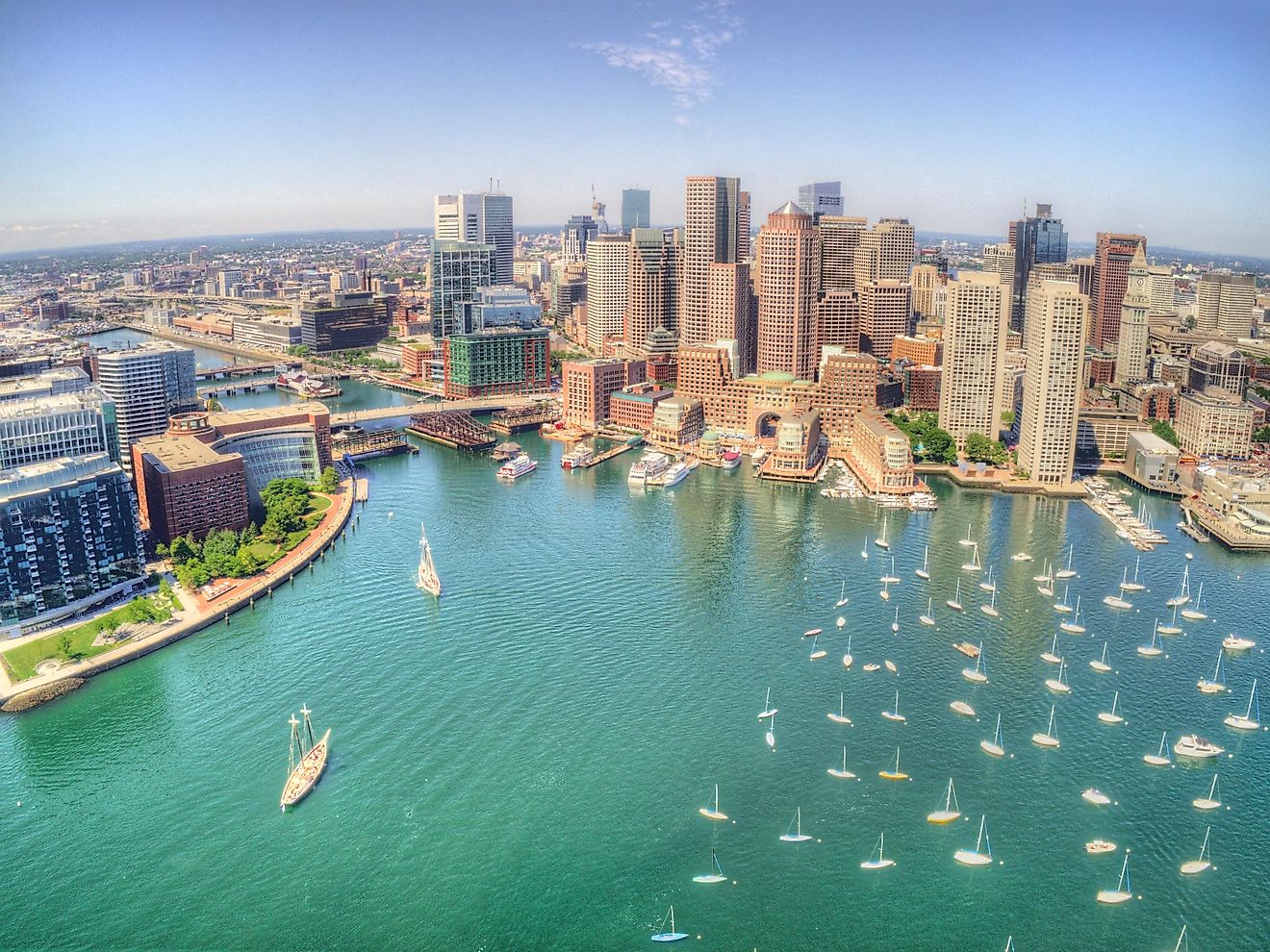 Boston is a popular tourist destination for travelers.
