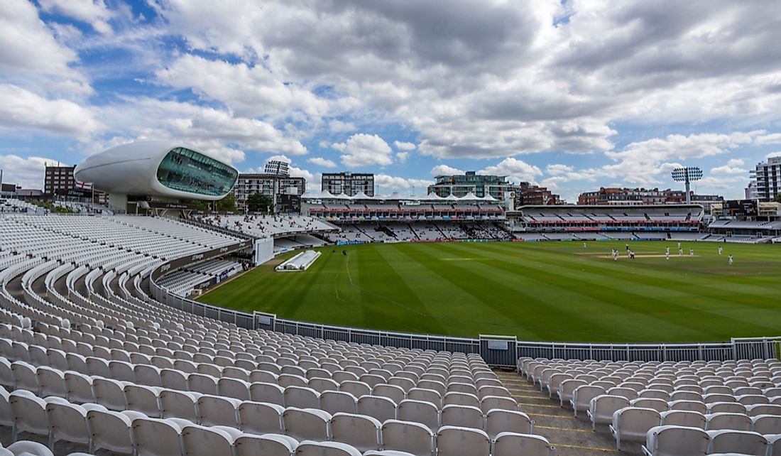 Lord's Cricket Ground in London. Editorial credit: e X p o s e / Shutterstock.com