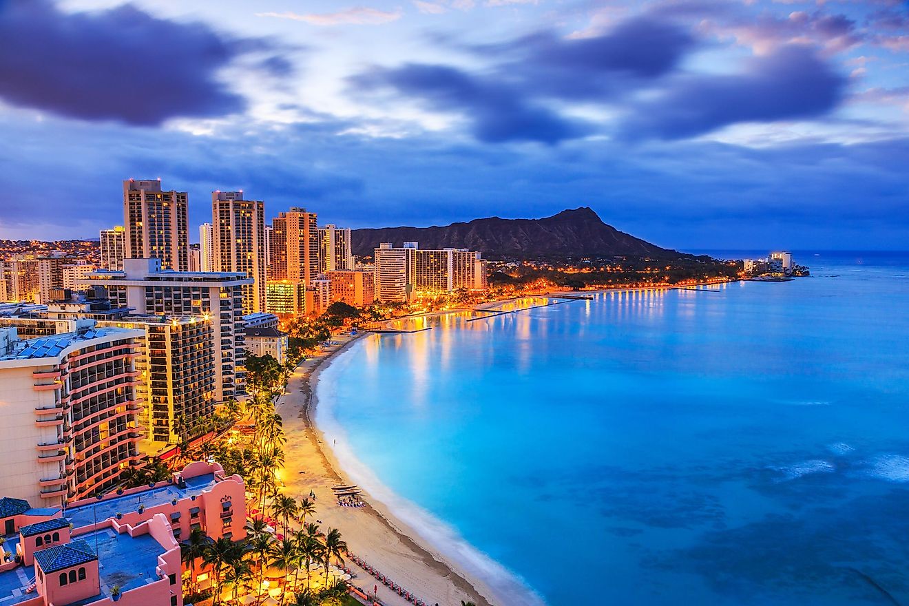 Skyline of Honolulu, Hawaii. Image credit: emperorcosar/Shutterstock