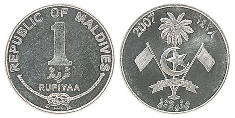 Maldivian 1 rufiyaa Coin