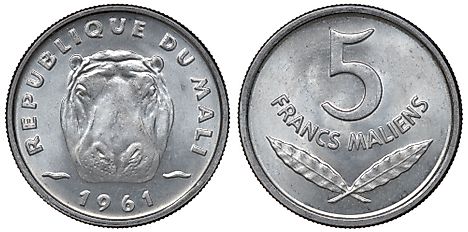 Malian 5 francs Coin