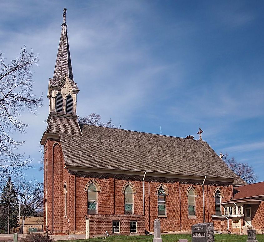 Church of St Hubertus, Chanhassen, Minnesota.
