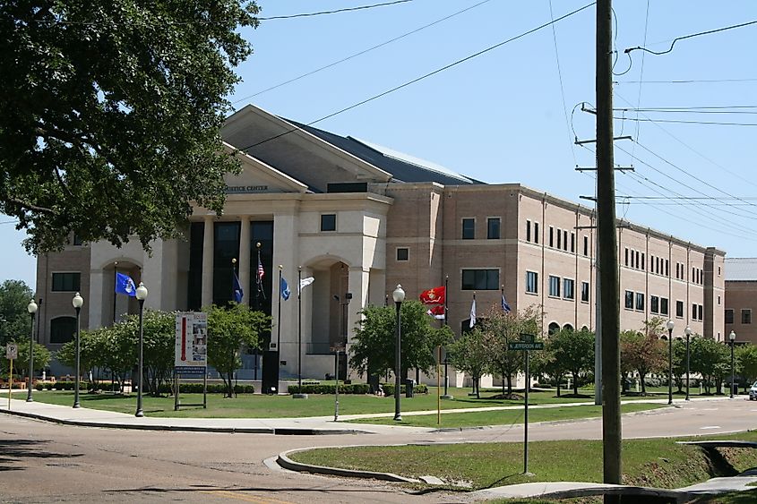 St. Tammy Parish Offices, Covington, Louisiana, USA.