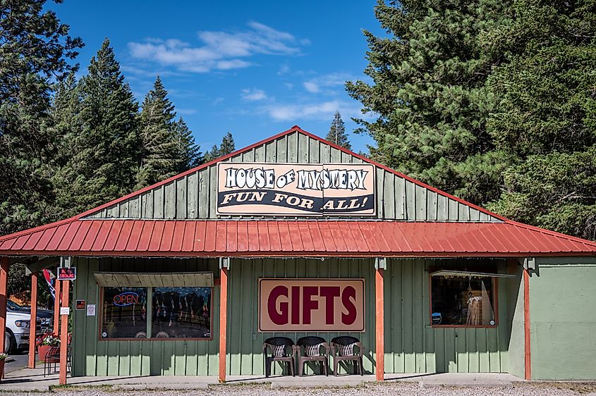 House of Mystery in Columbia Falls, Montana