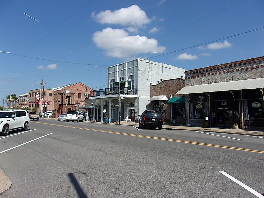 Trenton Street in West Monroe, Louisiana.