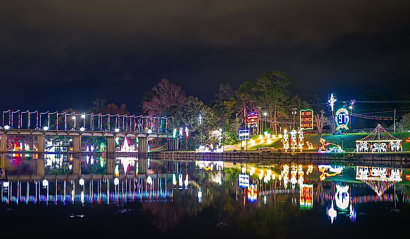 Discover the magic of Natchitoches' Christmas festival, where historic landmarks, provide a picturesque backdrop for seasonal festivities.
