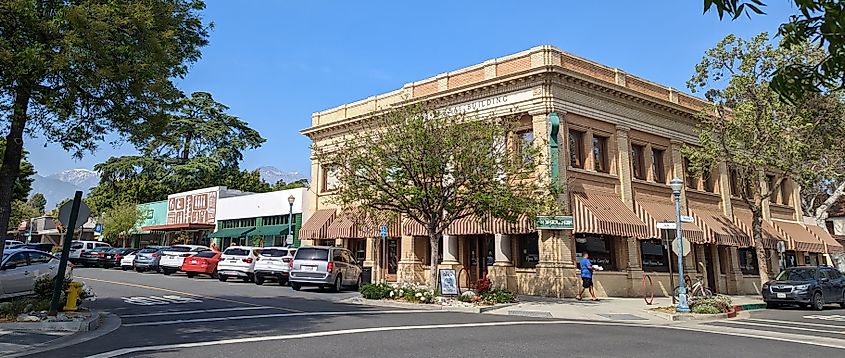 The Verbal Building in Claremont, California.