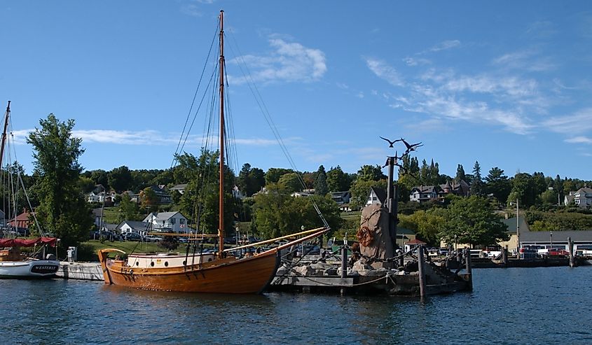 Harbor in Bayfield, Wisconsin