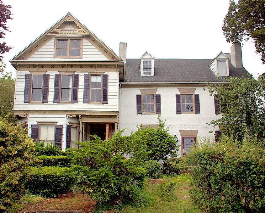 Spring Garden historic landmark in Laurel, Delaware.