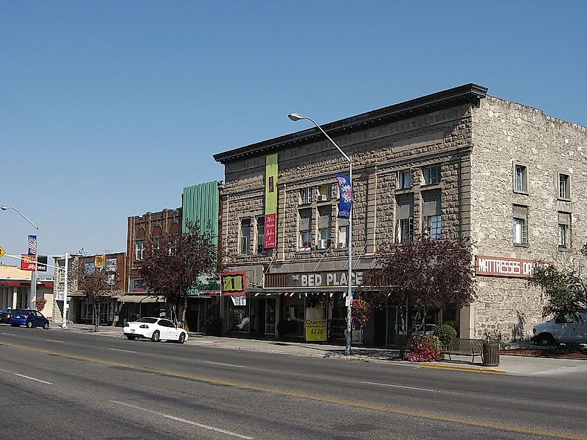 Downtown Rexburg, Idaho