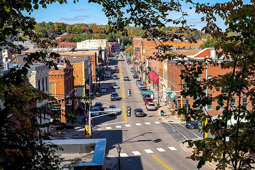 The charming town of Stillwater, Minnesota.