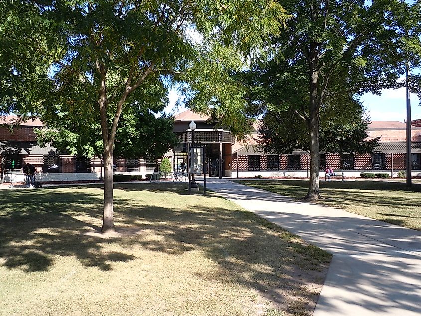 City Hall in Waupaca, Wisconsin