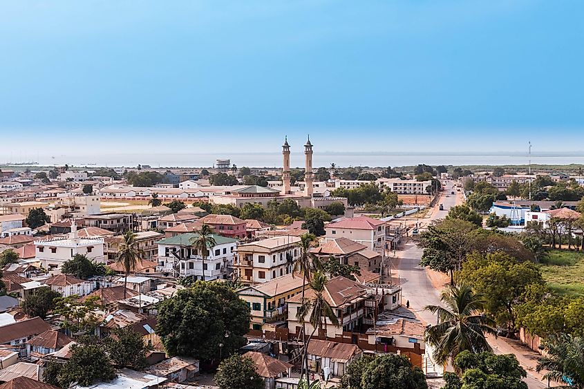 West Africa, Gambia's city of Banjul. Image used under license from Shutterstock.com.